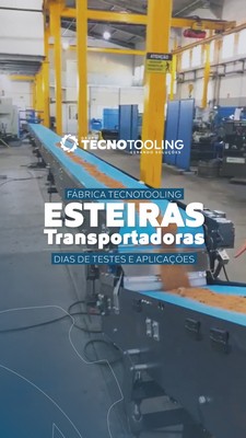 Imagem ilustrativa de Esteira transportadora industrial