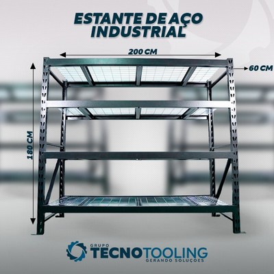 Imagem ilustrativa de Estrutura metalica porta pallet